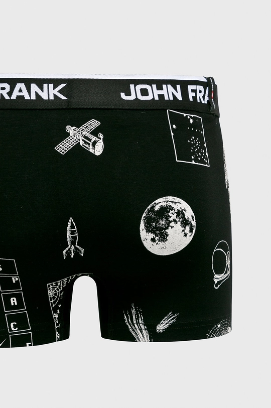 John Frank - Bokserki (2-pack) czarny