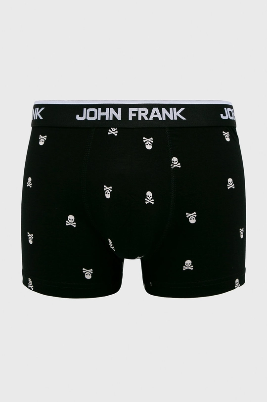 John Frank - Boxerky (2-pak) čierna