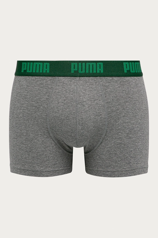 Puma - Bokserki (2-pack) 907433 zielony