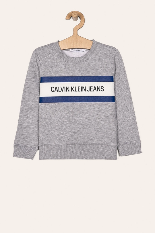 sivá Calvin Klein Jeans - Detská mikina 104-176 cm Chlapčenský