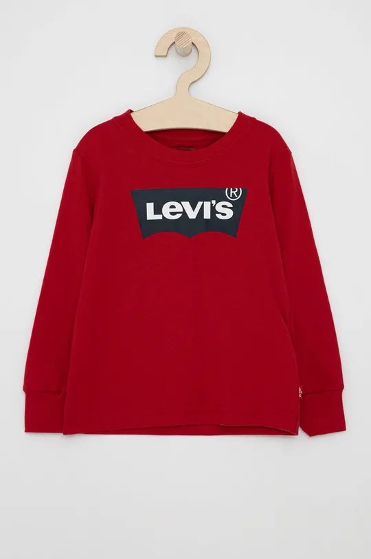 červená Levi's - Detské tričko s dlhým rukávom 86-176 cm Chlapčenský