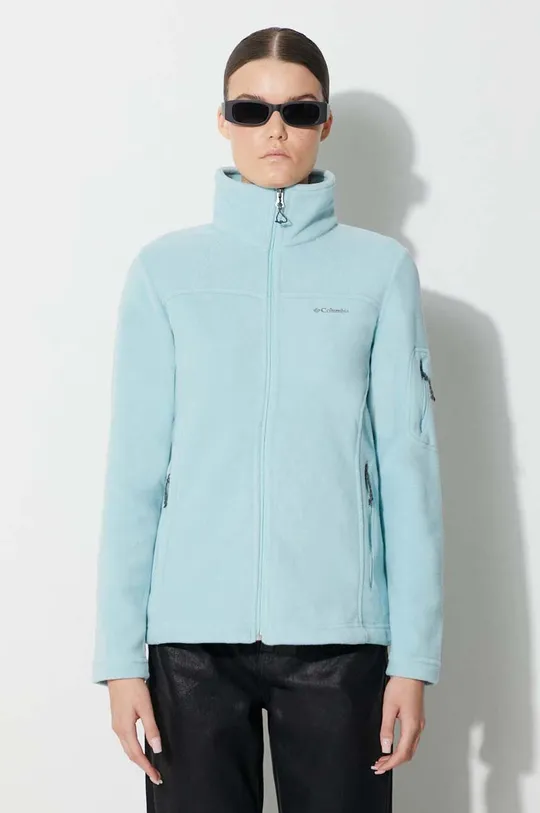 turquoise Columbia sports sweatshirt Fast Trek II Women’s