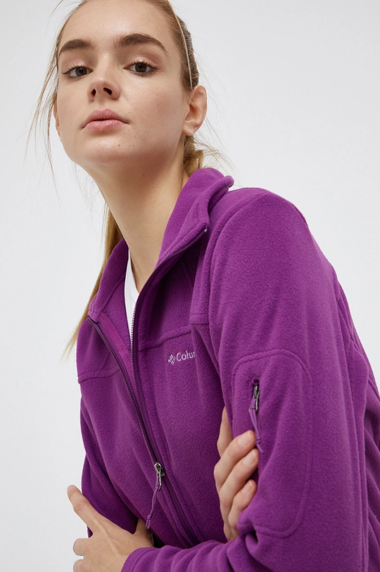 violet Columbia sports sweatshirt Fast Trek II