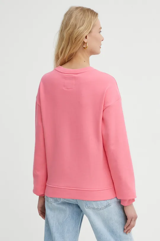 Armani Exchange μπλούζα ροζ