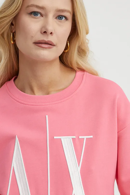 ροζ Armani Exchange μπλούζα