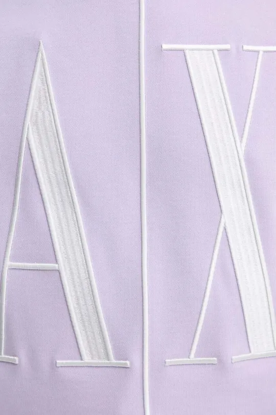 фиолетовой Armani Exchange кофта