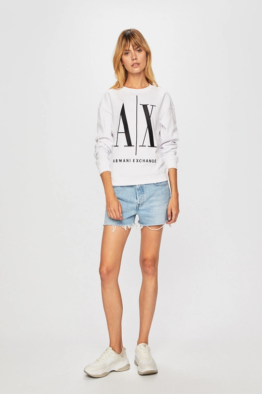 Armani Exchange – Bluza biały