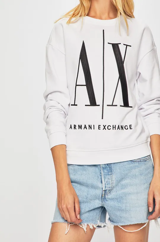 білий Armani Exchange - Кофта