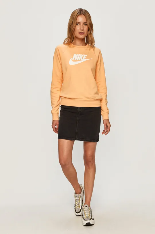 Nike Sportswear - Mikina oranžová