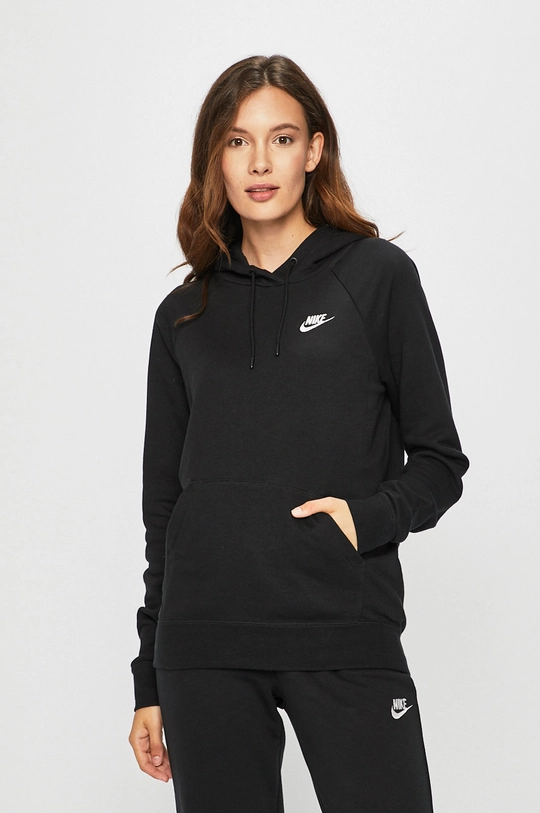 čierna Nike Sportswear - Mikina Dámsky