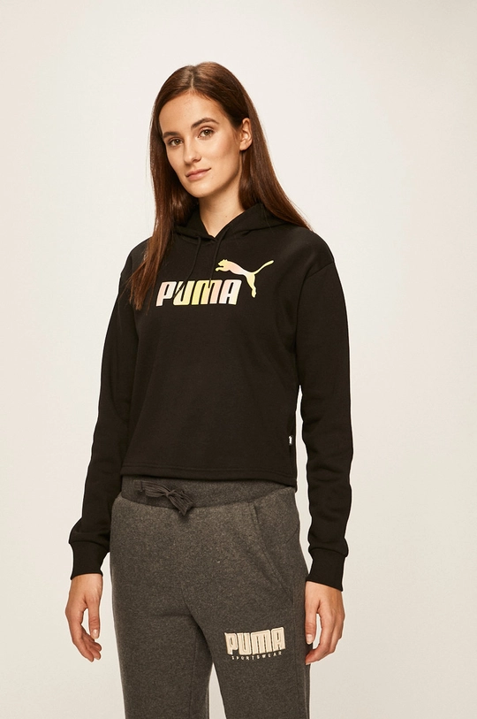 czarny Puma - Bluza 580153 Damski