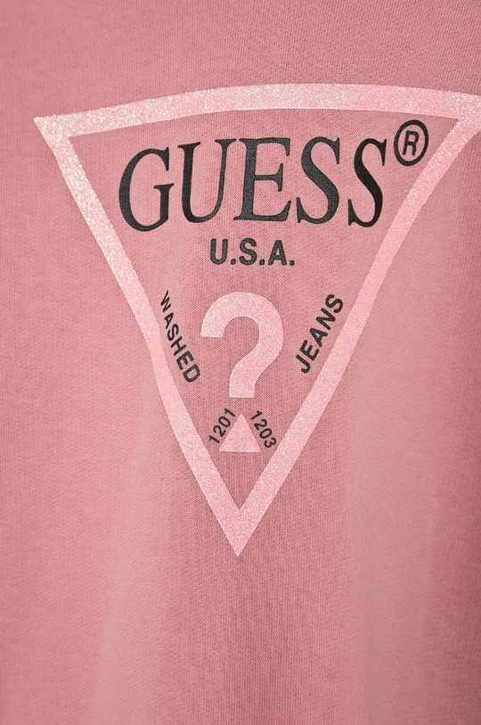 Guess Jeans - Παιδική μπλούζα 118-175 cm ροζ