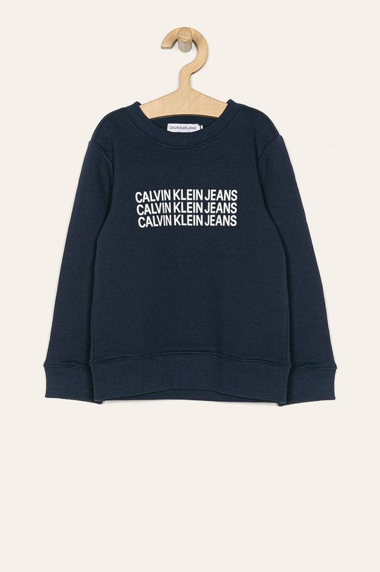 tmavomodrá Calvin Klein Jeans - Detská mikina 104-176 cm Dievčenský