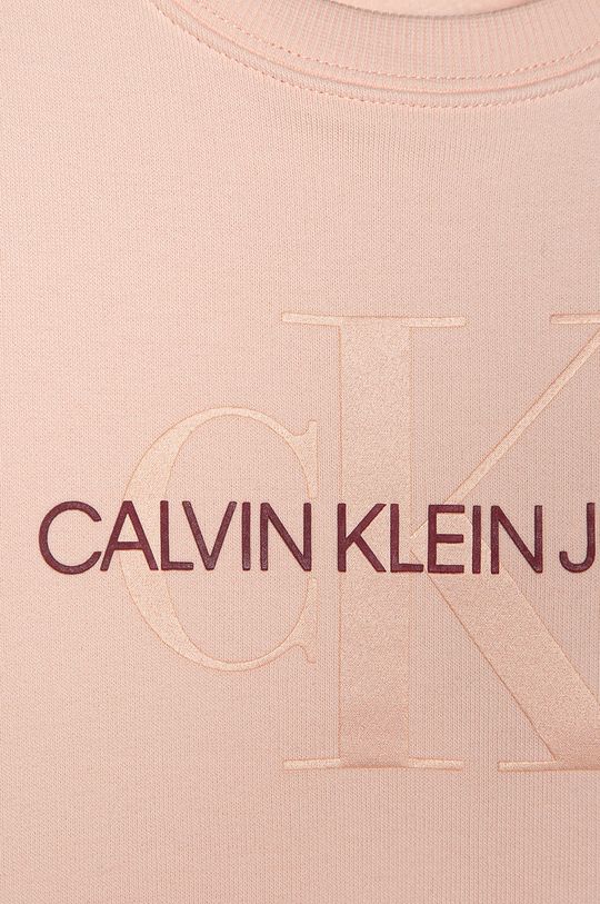 Calvin Klein Jeans - Detská mikina 104-176 cm  Základná látka: 90% Bavlna, 10% Polyester Úprava : 95% Bavlna, 5% Elastan