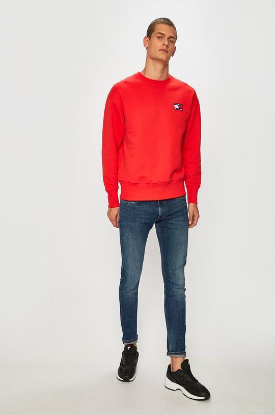Tommy Jeans - Bluza czerwony