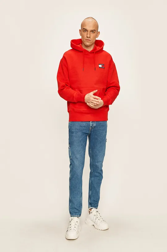 Tommy Jeans - Bluza DM0DM06593 czerwony