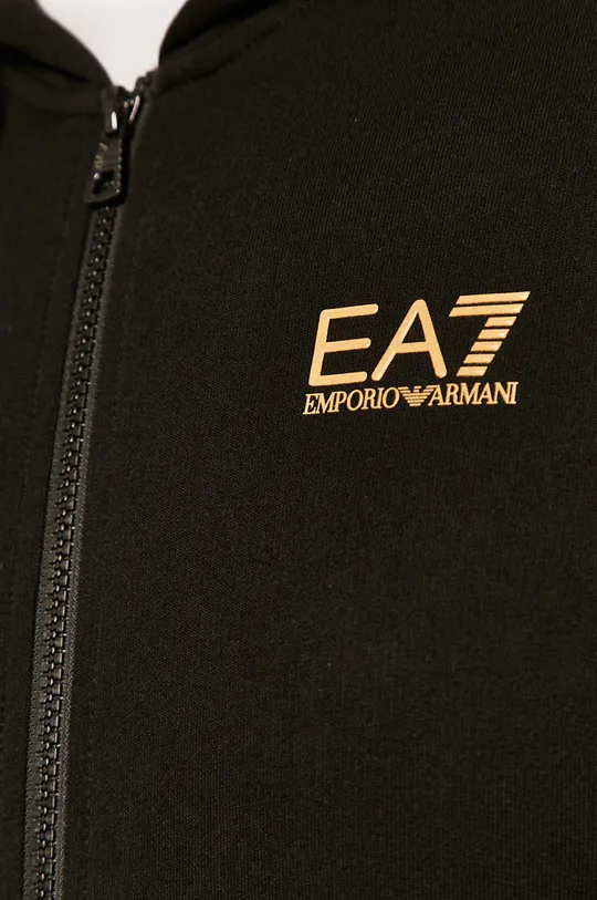 fekete EA7 Emporio Armani felső
