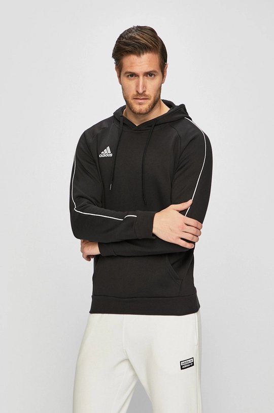 czarny adidas Performance - Bluza CE9068 Męski