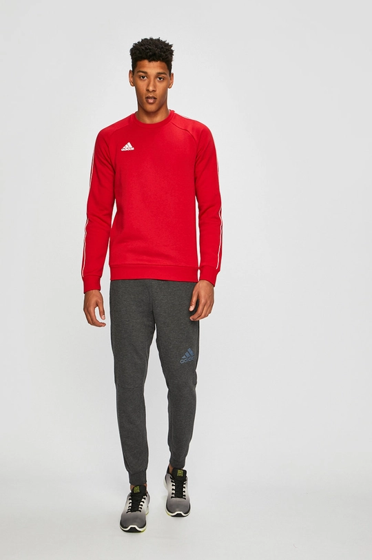 adidas Performance - Bluza CV3961 czerwony