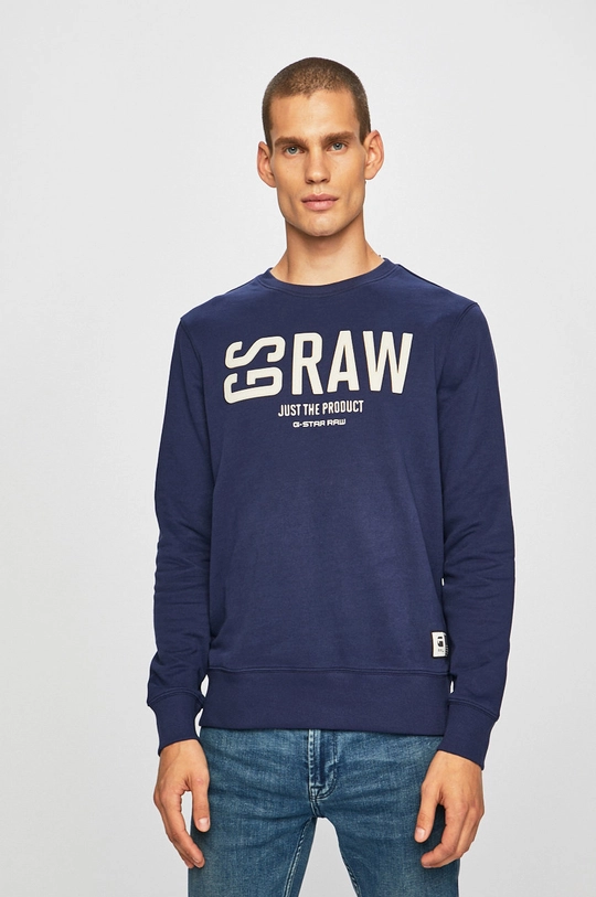 modrá G-Star Raw - Mikina Pánsky