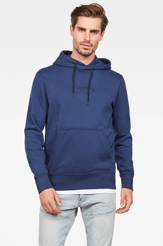 niebieski G-Star Raw - Bluza D15180.B715.1305 Męski