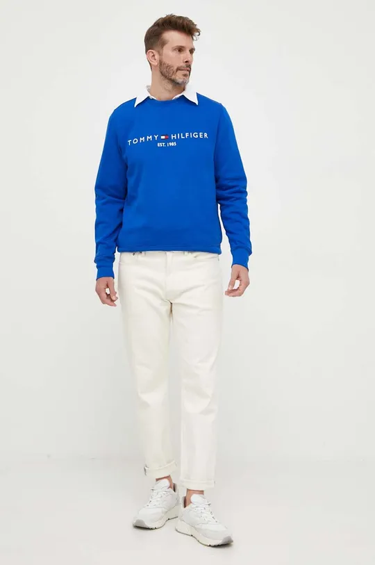 Tommy Hilfiger pulover modra