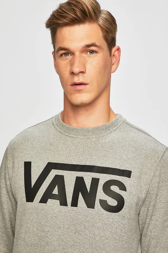gray Vans sweatshirt