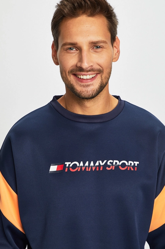 tmavomodrá Tommy Sport - Mikina