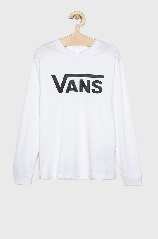 Vans otroški longsleeve 122-174 cm bela