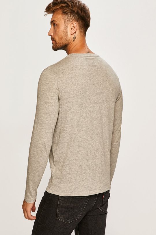Wrangler - Pánske tričko s dlhým rukávom  90% Bavlna, 10% Viskóza