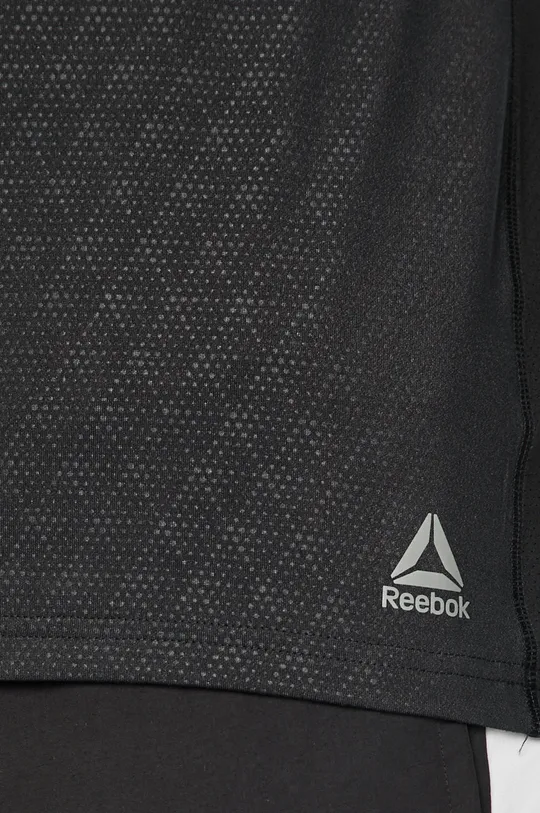 čierna Reebok - Pánske tričko s dlhým rukávom EC1034
