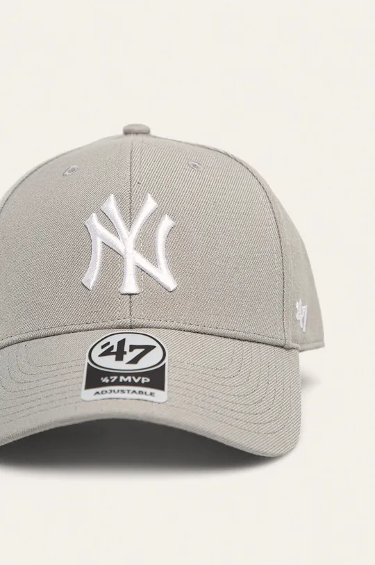 47 brand - Czapka MLB New York Yankees szary
