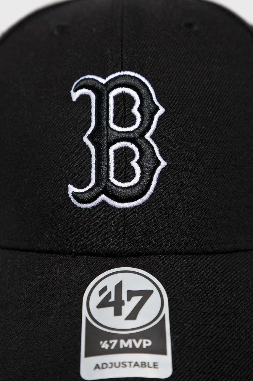 47 brand - Čiapka MLB Boston Red Socks čierna