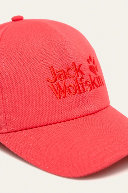 Jack Wolfskin - Čiapka červená