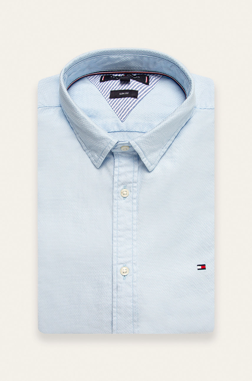 modrá Tommy Hilfiger - Košeľa Pánsky