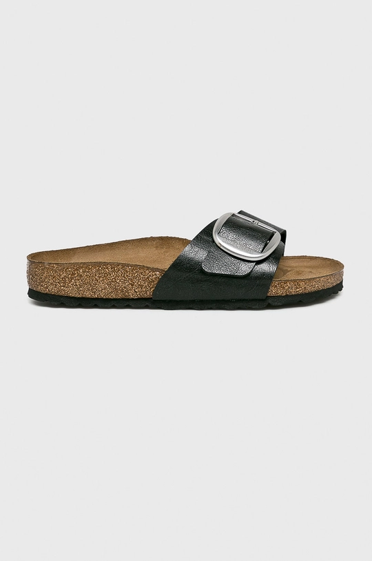 fekete Birkenstock papucs Madrid Big Buckle Női