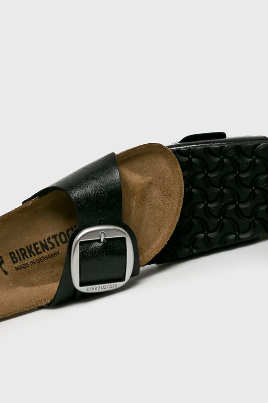 Birkenstock natikači Madrid Big Buckle <p> Zgornji del: Sintetični material Notranjost: Tekstilni material, Naravno usnje Podplat: Sintetični material</p>