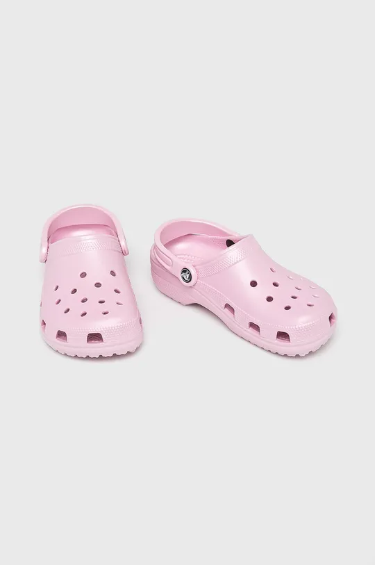 Crocs - Papucs cipő Classic rózsaszín