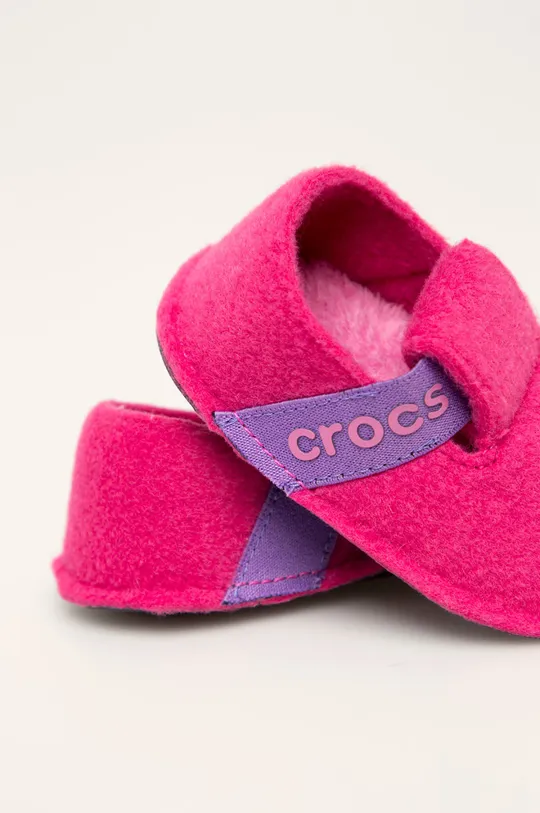 ružová Crocs - Detské papuče