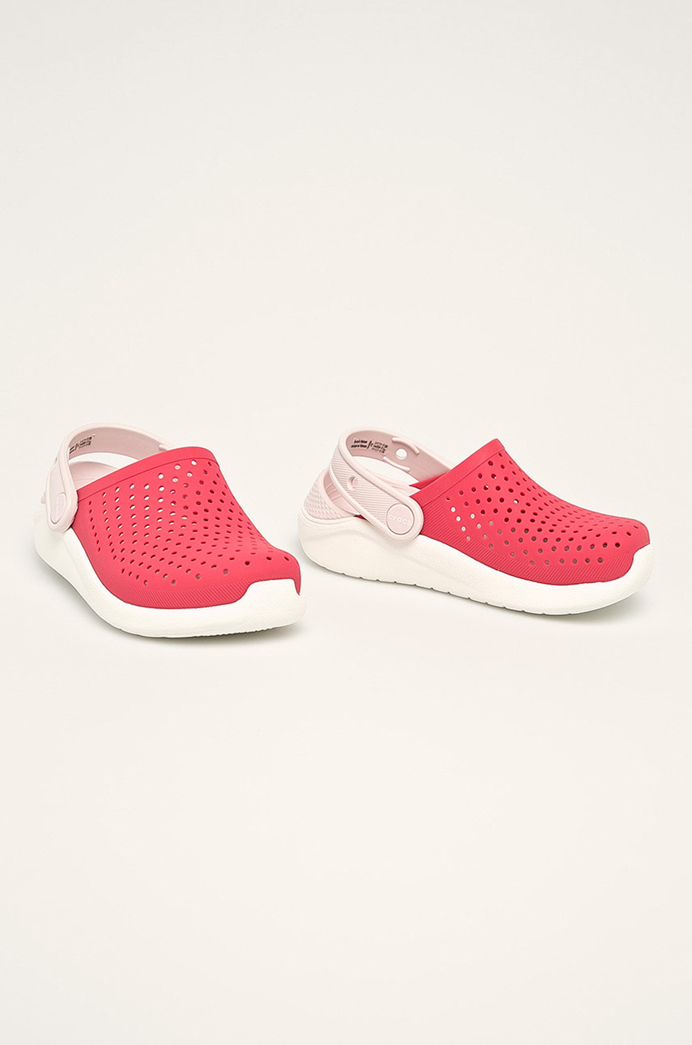 Crocs - Dětské pantofle ostrá červená