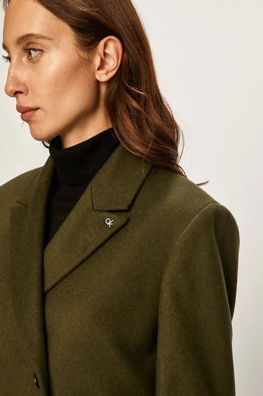 zelená Calvin Klein - Kabát