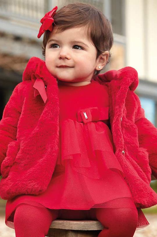 červená Mayoral - Detský kabát 74-98 cm Dievčenský