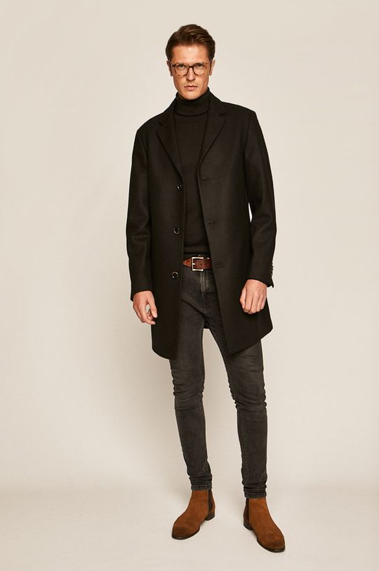 Pierre Cardin - Kabát černá