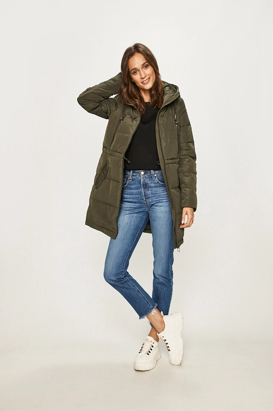 Páperová bunda Vero Moda 10217633 zelená