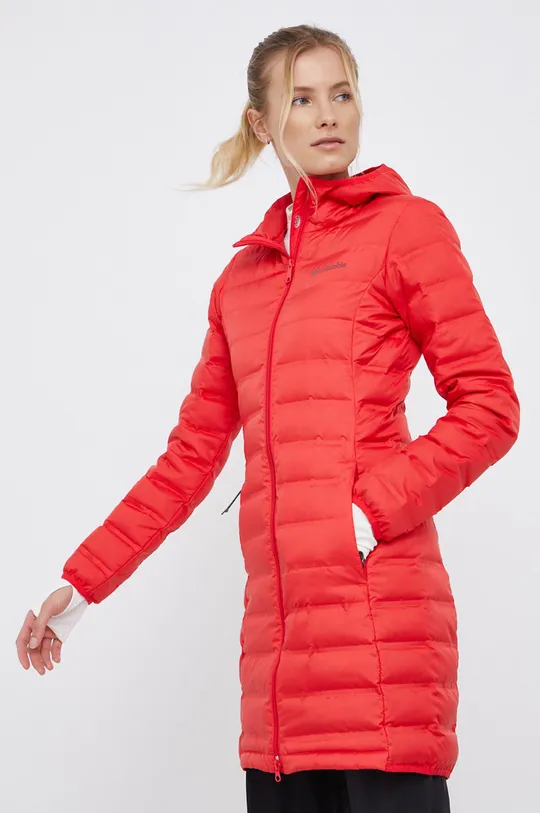червоний Спортивна пухова куртка Columbia Lake Жіночий
