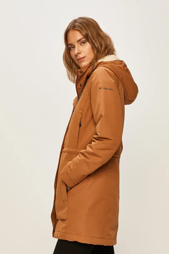 коричневый Куртка Columbia