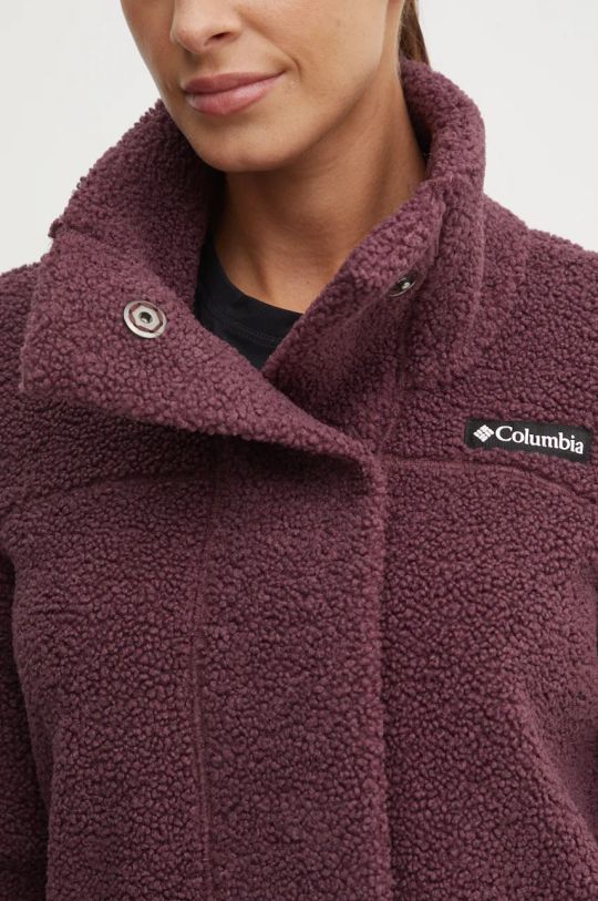 Columbia kurtka 1862582 bordowy