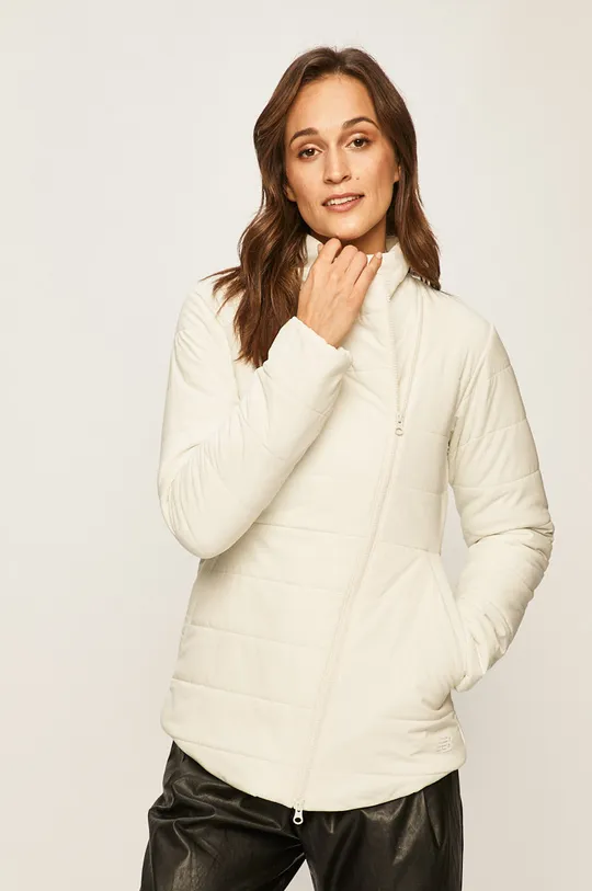 fehér New Balance - Rövid kabát WJ93121SST Női