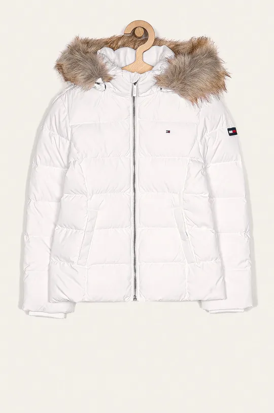 білий Tommy Hilfiger - Дитяча пухова куртка 98-176 cm Для дівчаток