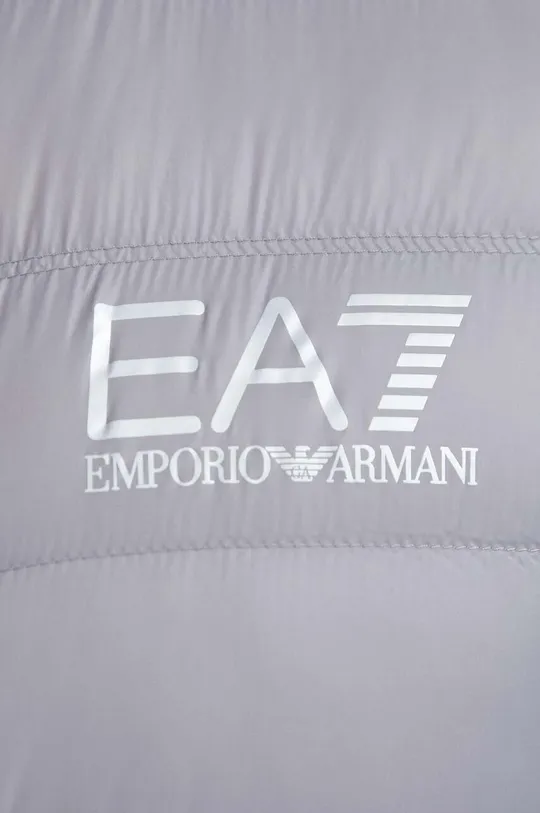 γκρί Μπουφάν με επένδυση από πούπουλα EA7 Emporio Armani
